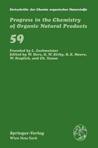 Cover for A -m Eklund · Fortschritte der Chemie organischer Naturstoffe / Progress in the Chemistry of Organic Natural Products - Fortschritte der Chemie organischer Naturstoffe   Progress in the Chemistry of Organic Natural Products (Paperback Book) [Softcover reprint of the original 1st ed. 1992 edition] (2012)