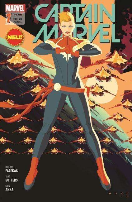 Cover for Tara Butters · Captain Marvel 01: Wächterin der Erde (Paperback Book) (2017)