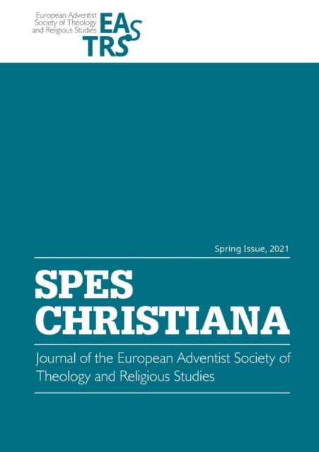 Cover for Reinder Bruinsma · Spes Christiana 2021-01 (Paperback Book) (2021)