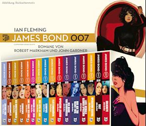 Cover for John Gardner · James Bond Gesamtbox 2: Schuber gefüllt mit den Bänden 15-29 plus dem Filmroman Goldeneye (Book) (2024)