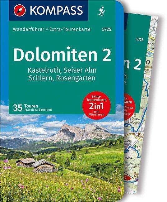 Cover for Franziska Baumann · Kompass Wanderführer Dolomiten 2 (Book)