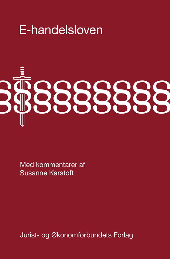 Cover for Susanne Karstoft · E-handelsloven (Hardcover Book) [1st edition] (2021)