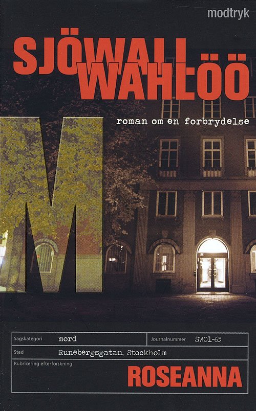 Cover for Sjöwall &amp; Walhöö · Roman om en forbrydelse: Roseanna (Taschenbuch) [1. Ausgabe] [Paperback] (2007)