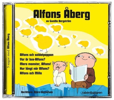 Cover for Gunilla Bergström · Alfons Åberg (gul) - 5 sagor med Alfons Åberg (Audiobook (CD)) (2012)