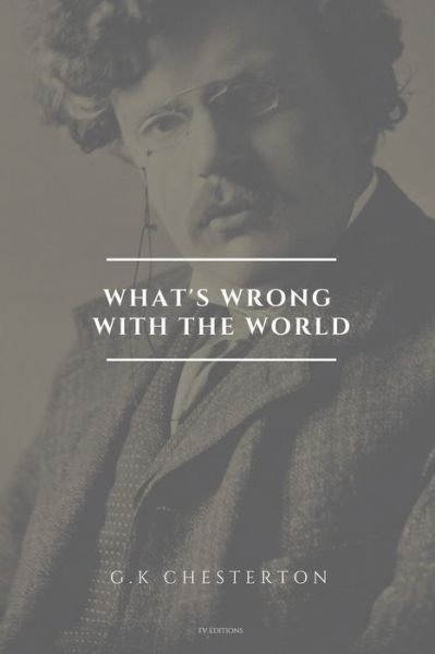 Cover for G K Chesterton · What's wrong with the world (Paperback Bog) (2021)