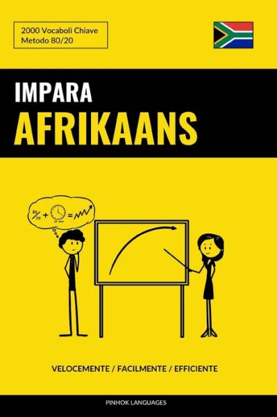 Cover for Languages Pinhok Languages · Impara l'Afrikaans - Velocemente / Facilmente / Efficiente: 2000 Vocaboli Chiave (Paperback Book) (2022)