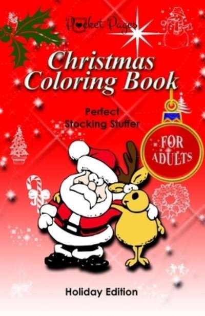 POCKET PAGES - Christmas Coloring Book for Adults - T Irvolino - Boeken - Independently Published - 9798555815521 - 30 oktober 2020