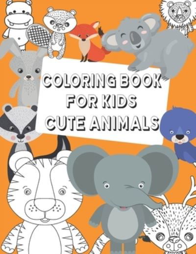 Cover for Loca Color · Coloring Book For Kids cute Animals (Paperback Book) (2021)