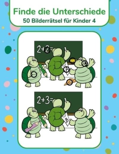Cover for Nick Snels · Finde die Unterschiede - 50 Bilderratsel fur Kinder 4 (Paperback Bog) (2021)