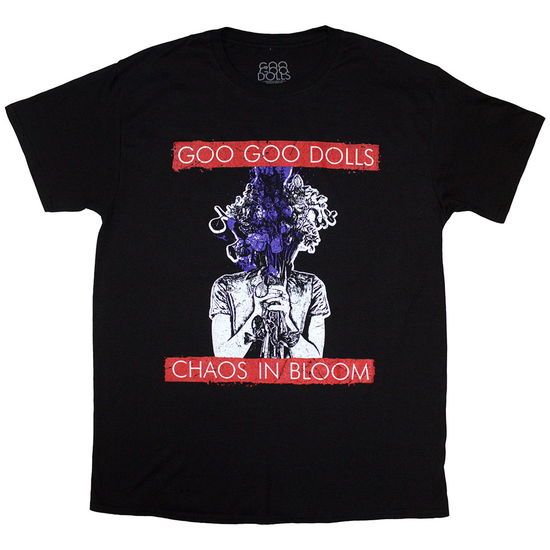 Cover for Goo Goo Dolls - The · The Goo Goo Dolls Unisex T-Shirt: Chaos In Bloom (Black) (T-shirt)