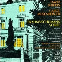 Cover for Brahms / Schumann (CD) (2016)