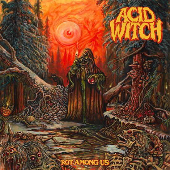 Rot Among Us (Neon Orange / Yellow Vinyl) (+Poster) - Acid Witch - Musik - HELLS HEADBANGERS - 0020286238522 - 1 december 2023
