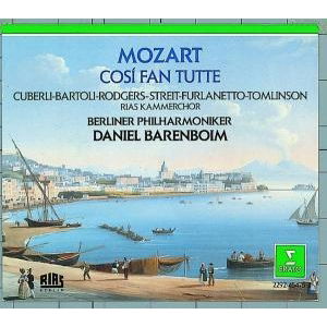 Cover for Mozart / Cuberli / Bartoli / Barenboim / Bpo · Cosi Fan Tutte (CD) (1991)