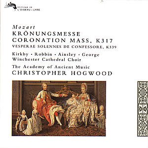 Mozart: Coronation Mass - Kirkby / Robbin / Hogwood / an - Music - POL - 0028943658522 - December 21, 2001