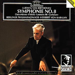 Beethoven: Symp. N. 8 / Overtu - Karajan Herbert Von / Berlin P - Muziek - POL - 0028943900522 - 1 november 2001