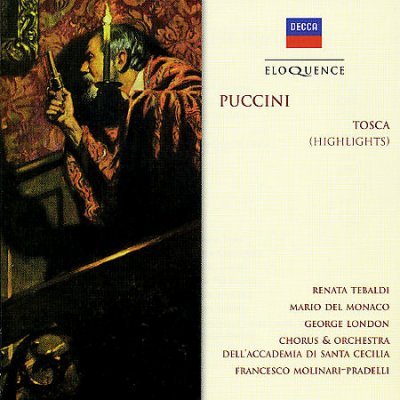 Tosca (Highlights) - Tebald / Delmonaco / Stceciliaacad - Musiikki - AUSTRALIAN ELOQUENCE - 0028945018522 - maanantai 9. syyskuuta 2013