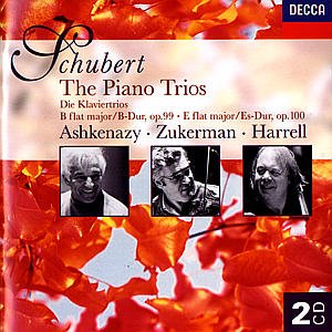 Cover for Ashkenazy / Zukerman / Harrell · Schubert: The Piano Trios (CD) (1997)