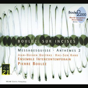 Cover for Ensemble Intercontemporain · Boulez Sur Incises (CD) (2001)