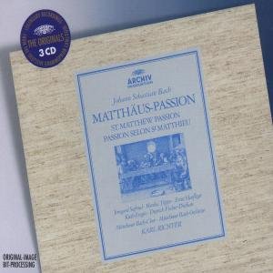Bach: St. Matthew Passion - Richter Karl / Munchener Bach- - Muziek - POL - 0028946363522 - 18 september 2003
