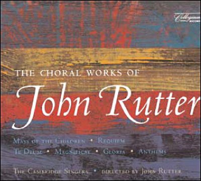 Cover for John Rutter · The Choral Music of John Rutte (CD) [Limited edition] [Box set] (2007)