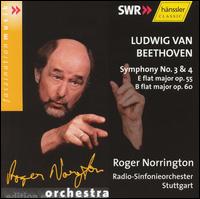 Cover for Beethoven / Norrington / Rso Stuttgart · Symphonies 3 &amp; 4 (CD) (2003)