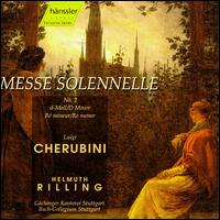 Cover for Cherubini / Coburn / Burandt / Kallisch / Rilling · Messe Solennelle 2 in D Minor (CD) (1999)