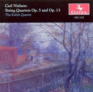 String Quartets in G Op 13: in F Minor Op 5 - Nielsen / Kubin - Musik - CTR - 0044747232522 - 15. maj 2000