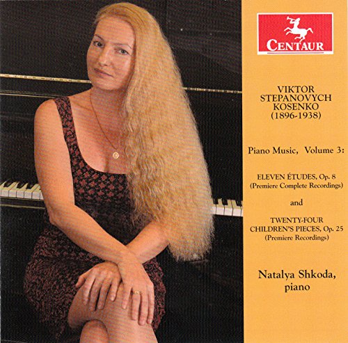 Cover for Kosenko / Shkoda,natalya · Piano Music 3 (CD) (2015)