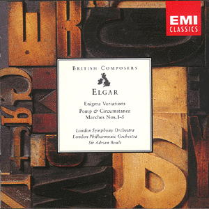 Elgar Enigma Variations - Adrian Boult - Musik - WARNER CLASSICS - 0077776401522 - 9. September 1991