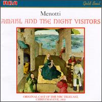 Cover for Menotti · Amahl and the Night Visitors-original Cast (CD) (1990)