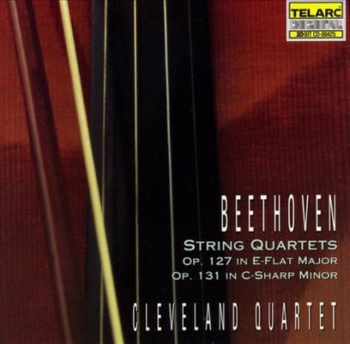 Beethoven: Quartet Op 127 131 - Cleveland Quartet - Musik - Telarc - 0089408042522 - 25. november 2003