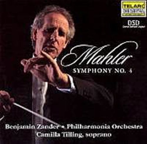 Mahler: Symphony No 4 - Philharmonia Orch / Zander - Musiikki - Telarc - 0089408055522 - perjantai 19. joulukuuta 2008