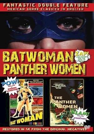 Cover for DVD · Batwoman &amp; the Panther Women: Double Feature (4k Restoration) (DVD) (2021)