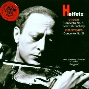 Cover for Heifetz Jascha · Bruch / Vieuxtemps: Violin Cto (CD) (2004)