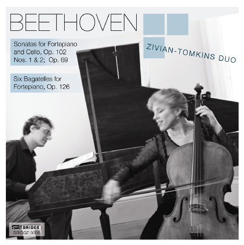 Sonata in C Major for Fortepiano and Cello - Beethoven / Tomkims / Zivian - Musik - BRIDGE - 0090404930522 - 8. September 2009