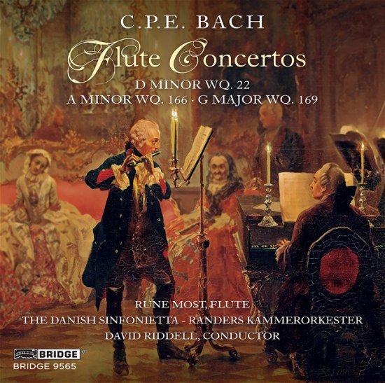Cover for Most / Danish Sinfonietta · Carl Philipp Emanuel Bach: Flute Concertos (CD) (2022)