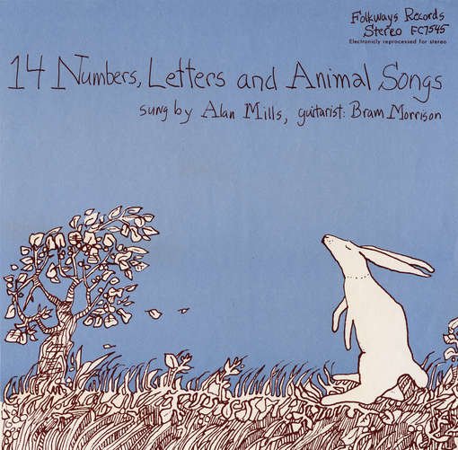 14 Numbers Letters and Animal Songs - Alan Mills - Musiikki - SMITHSONIAN FOLKWAYS - 0093070754522 - keskiviikko 30. toukokuuta 2012