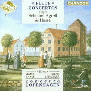 Flute Concertos - Agrell / Bania / Concerto Copenhagen - Musiikki - CHN - 0095115053522 - tiistai 23. toukokuuta 2000