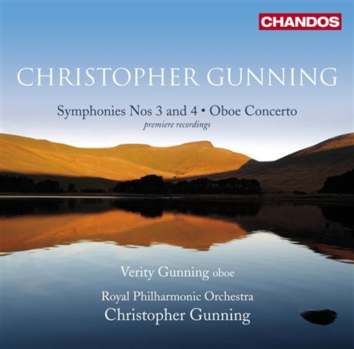 Cover for Gunning / Gunning,verity / Andras / Rpo · Symphonies Nos 3 &amp; 4 Oboe Concerto (CD) (2009)