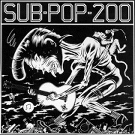 Cover for Subpop 200 / Various (CD) (1995)