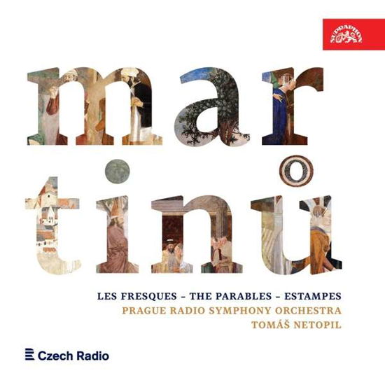 Cover for Prague Radio Symphony Orchestra · Martinu: Les Fresques / the Parables / Estampes (CD) (2021)