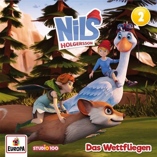 Cover for Nils Holgersson · 02/das Wettfliegen (Cgi) (CD) (2019)