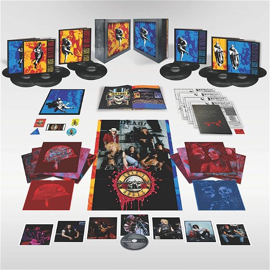 Cover for Guns 'N' Roses · Use Your Illusion (LP/Blu-ray) [Super Deluxe edition] (2022)