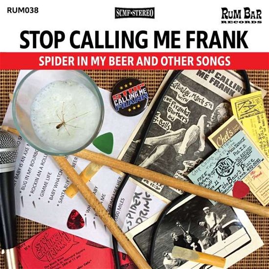 Cover for Stop Calling Me Frank · Spider In My Beer And Other Songs (CD) (2018)