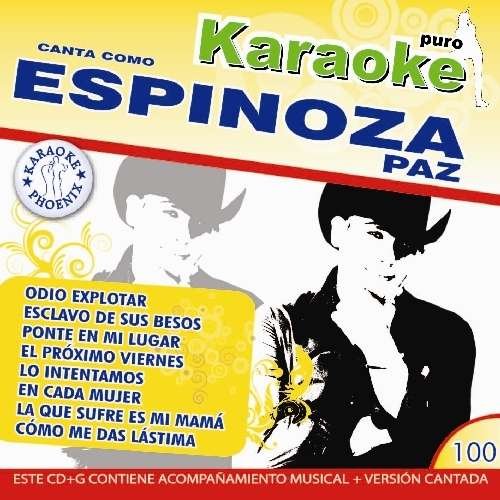 Cover for Paz Espinoza · Karaoke - Espinoza Paz (CD) (2010)