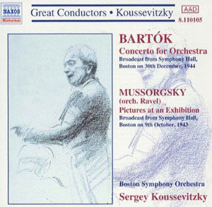 Cover for Koussevitzky,sergey / Bso · KOUSSEVITZKY:Bartok / Mussorgsky (CD) (2000)