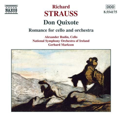 Don Quixote Op 35 / Romance for Cello & Orch - Strauss / Rudin / Tomter / Smale / Markson - Musikk - NAXOS - 0636943417522 - 17. oktober 2000