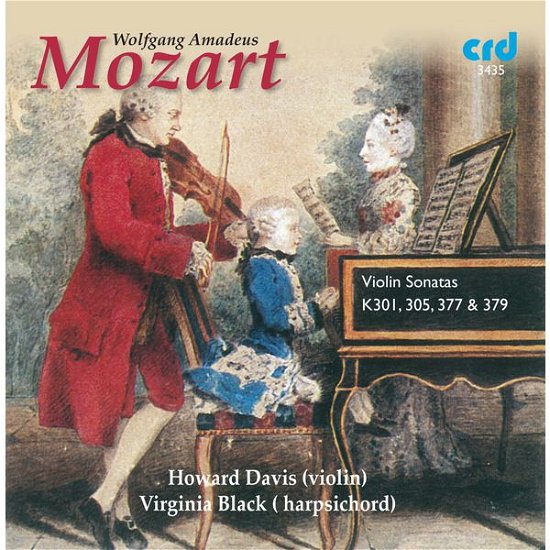 Cover for Mozart,w.a. / Davis / Black · Violin Sonatas (CD) (2014)