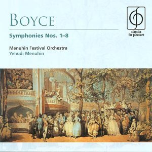 Eight Symphonies - Boyce - Musiikki - NIMBUS - 0710357534522 - maanantai 2. toukokuuta 1994