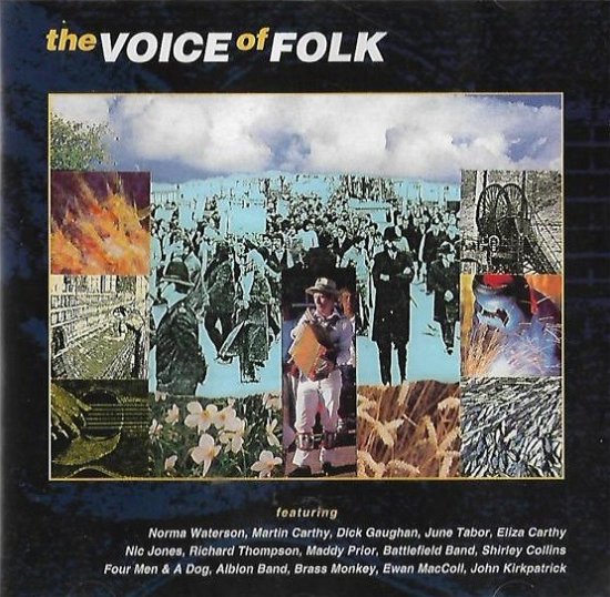 Cover for Folkmusik · The Voice of Folk (CD) (1996)